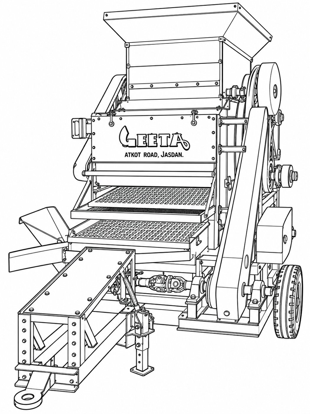 3.5′ Horizontal Shaft Model — photo 5